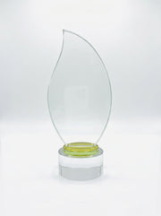 Trophée en Verre pour Bureau avec Boîte