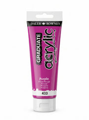 Peinture acrylique Daler-Rowney Graduate 120ml - Qualité étude