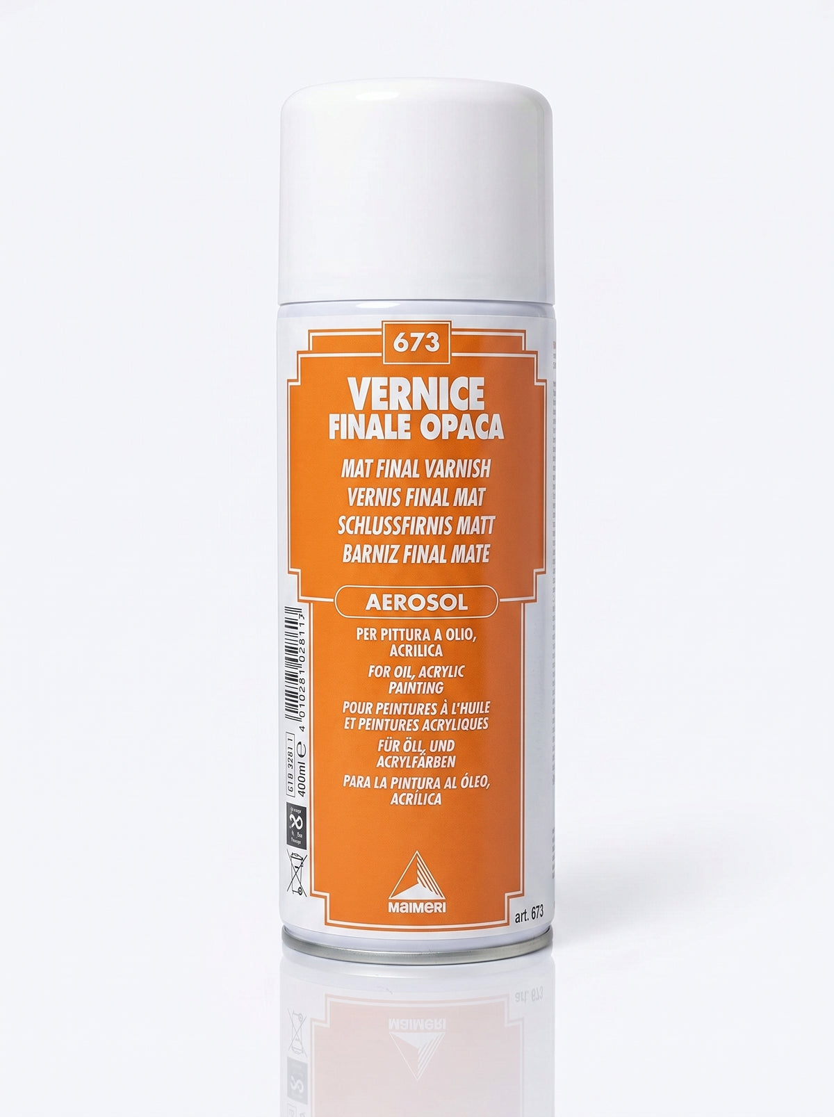 Vernis Final Mat Maimeri 400ml | Spray Professionnel Finition Mate