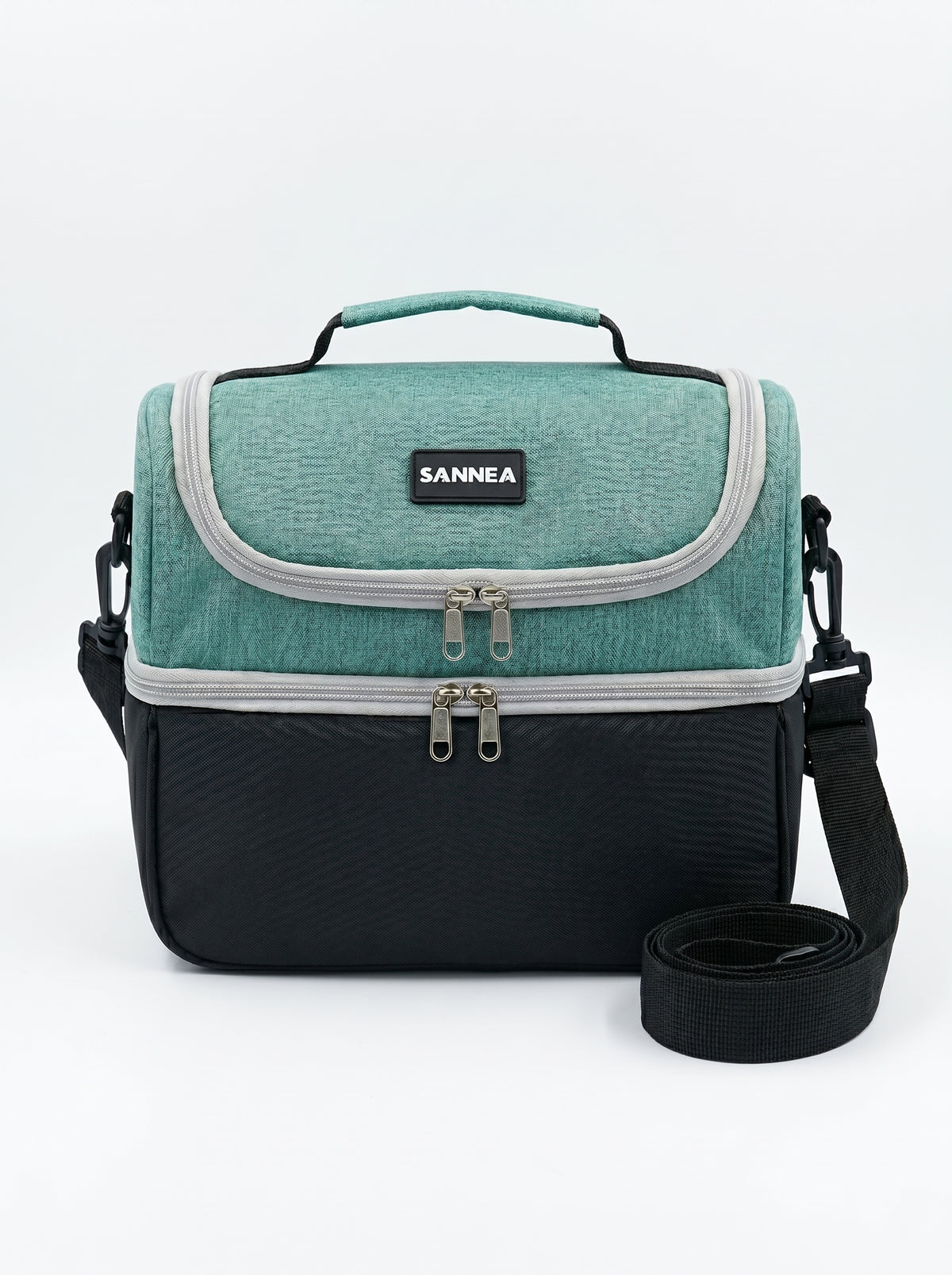 Sac à Goûter Double Poche SANNEA – Conservation Fraîcheur & Rangement Image principale du produit
