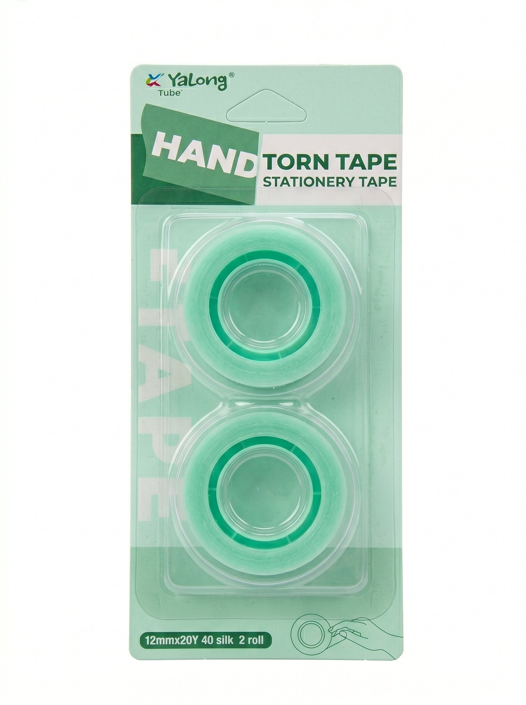 Scotch couleur 1.2 cm – Lot de 2 Rubans Adhésifs Yalong To Go