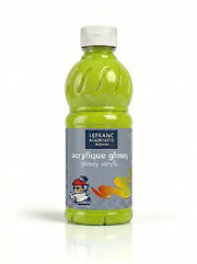 Peinture Gouache Liquide Acrylique Glossy 500ml Lefranc Bourgeois - Beaux-Arts