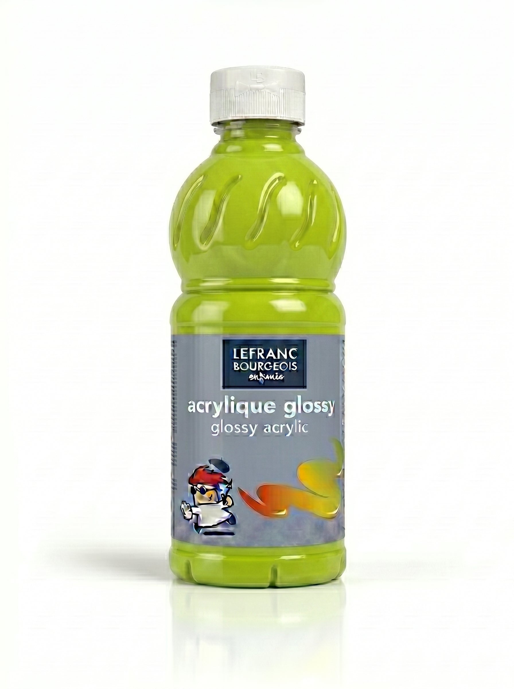 Peinture Gouache Liquide Acrylique Glossy 500ml Lefranc Bourgeois - Beaux-Arts