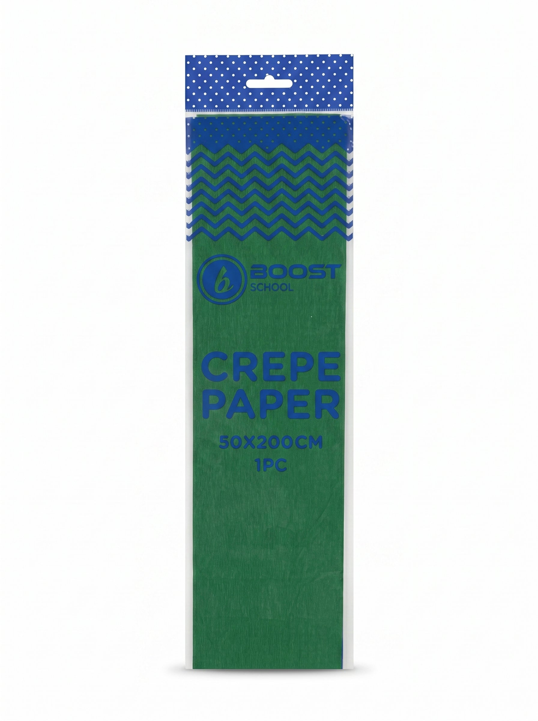 Papier crépon métallisé Boost School 50cm x 2m - Effet brillant