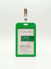 Badge id card + porte badge 54X85mm