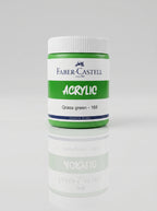 Peinture acrylique Faber-Castell 140ml - Couleurs vives et opaques