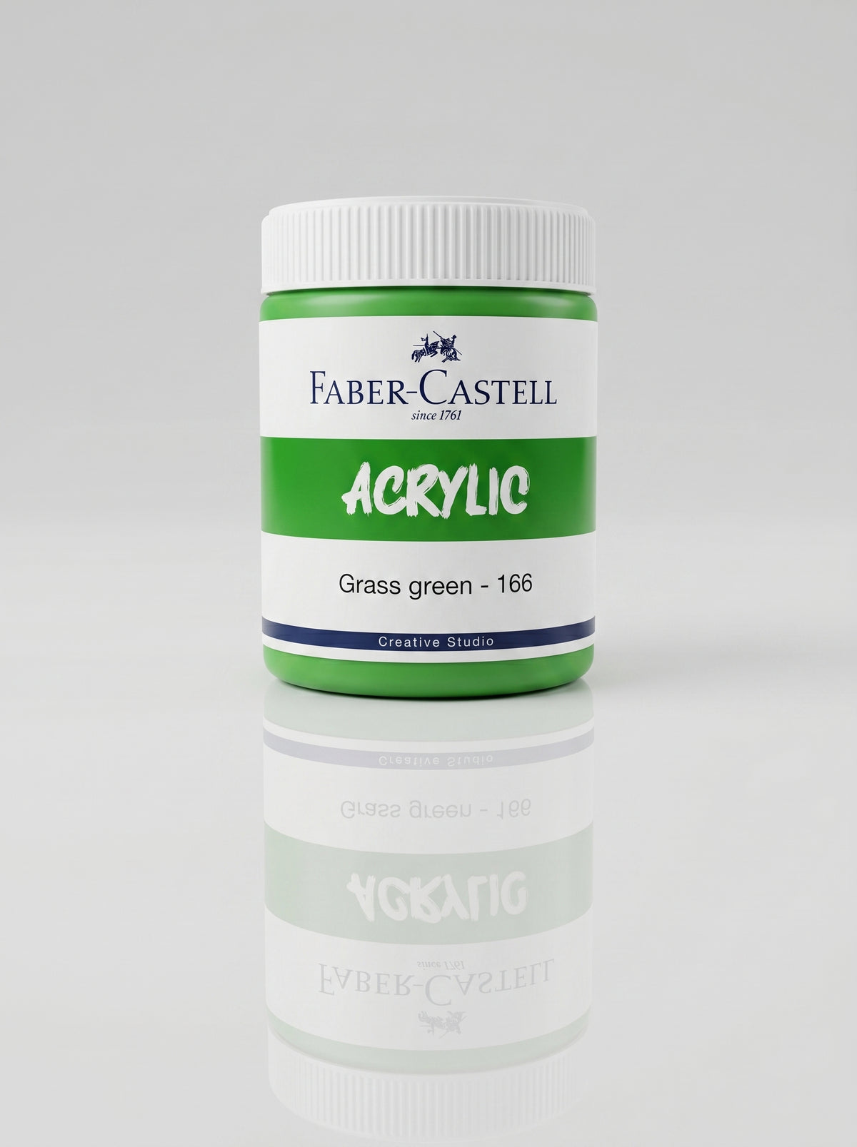 Peinture acrylique Faber-Castell 140ml - Couleurs vives et opaques