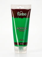 Peinture acrylique Funbo 200ml - Couleurs vives pour artistes