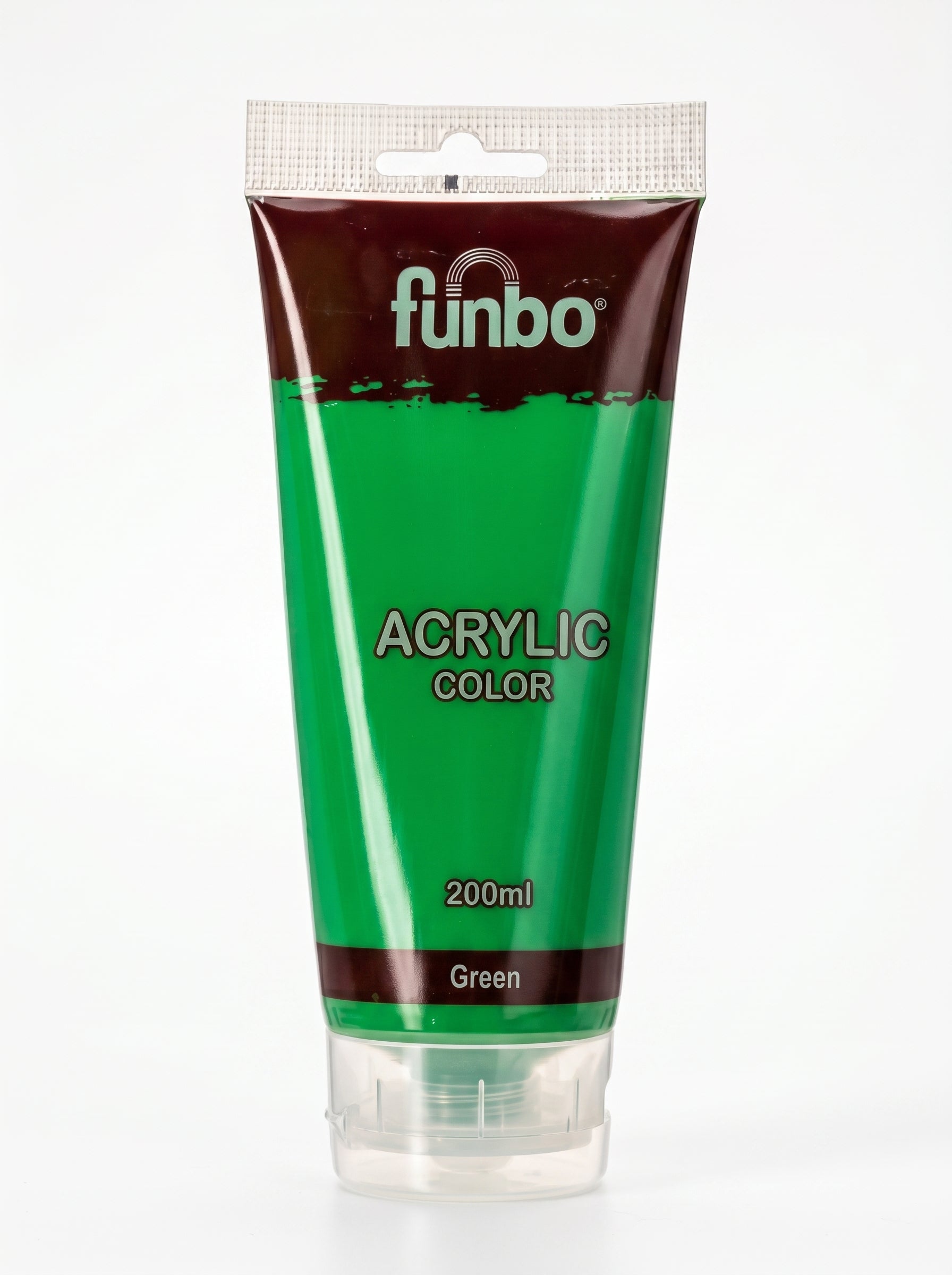 Peinture acrylique Funbo 200ml - Couleurs vives pour artistes