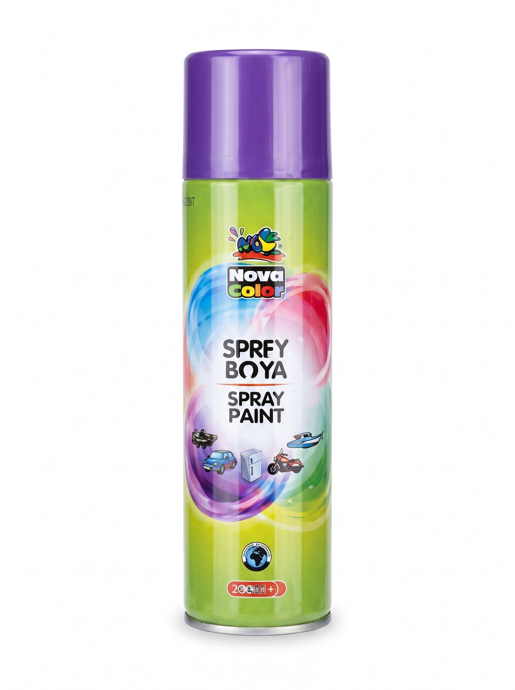 Peinture en spray Nova Color 200ml - Aérosol de précision multi-supports
