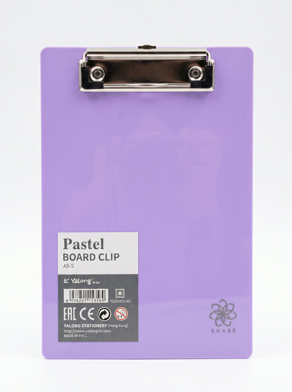 Bloc à pince A5 en plastique Yalong To Go