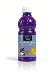 Peinture Gouache Liquide Acrylique Glossy 500ml Lefranc Bourgeois - Beaux-Arts