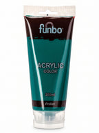 Peinture acrylique Funbo 200ml - Couleurs vives pour artistes