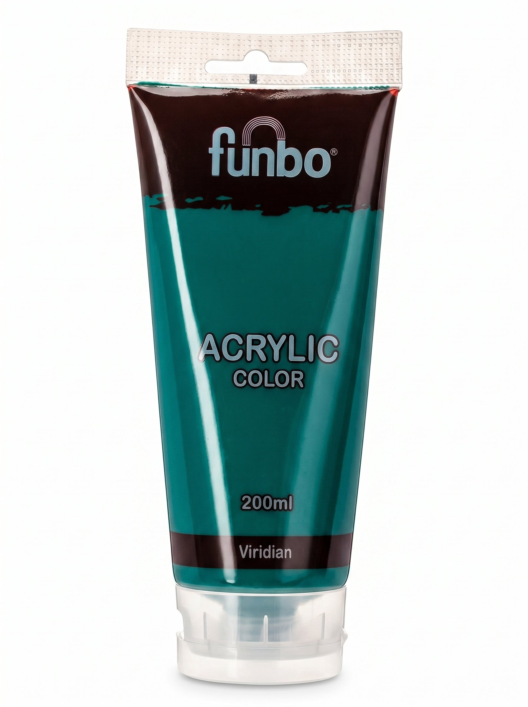 Peinture acrylique Funbo 200ml - Couleurs vives pour artistes