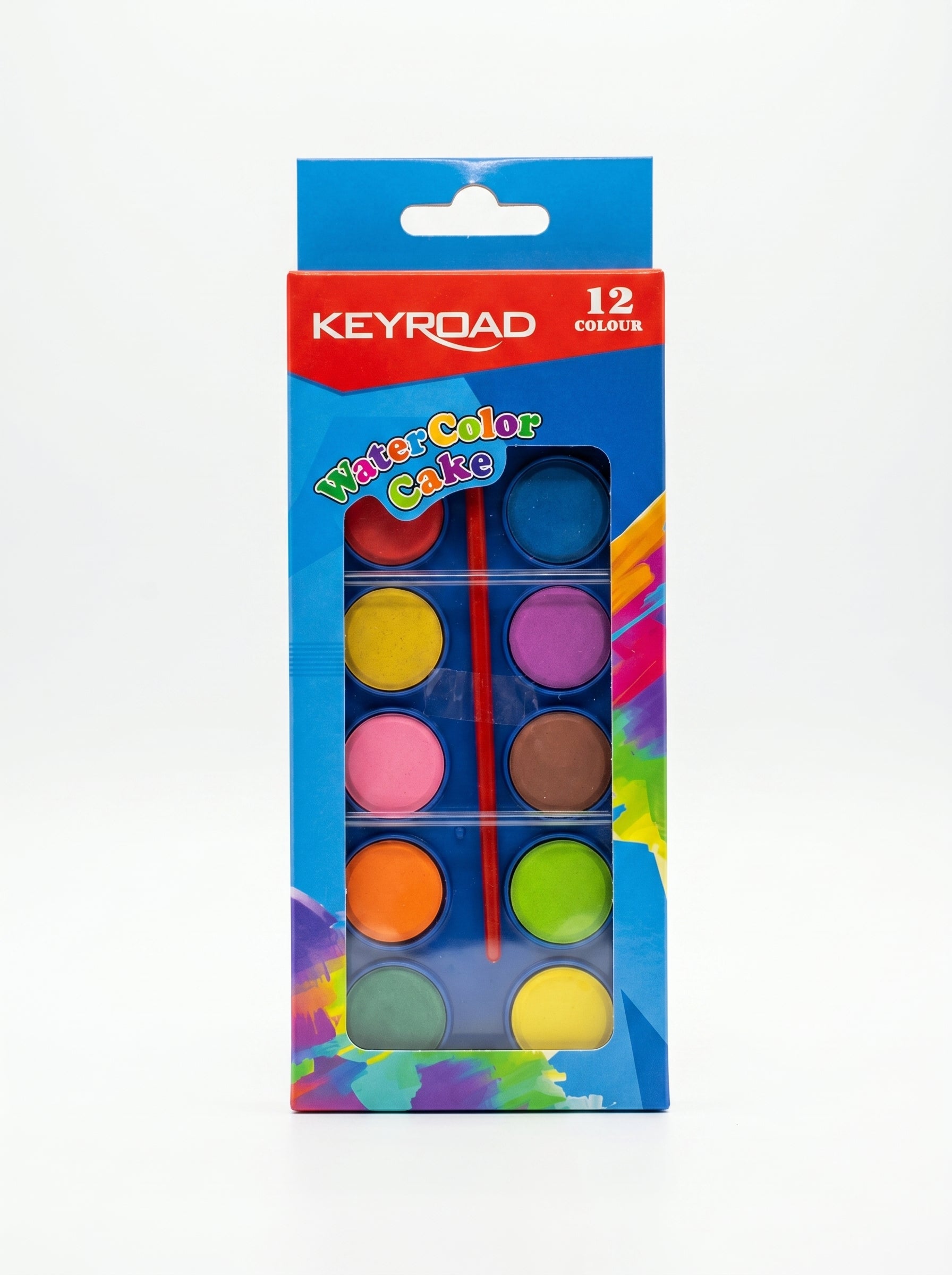 Aquarelle en godets Keyroad – Set de peinture aquarelle complète Image principale du produit