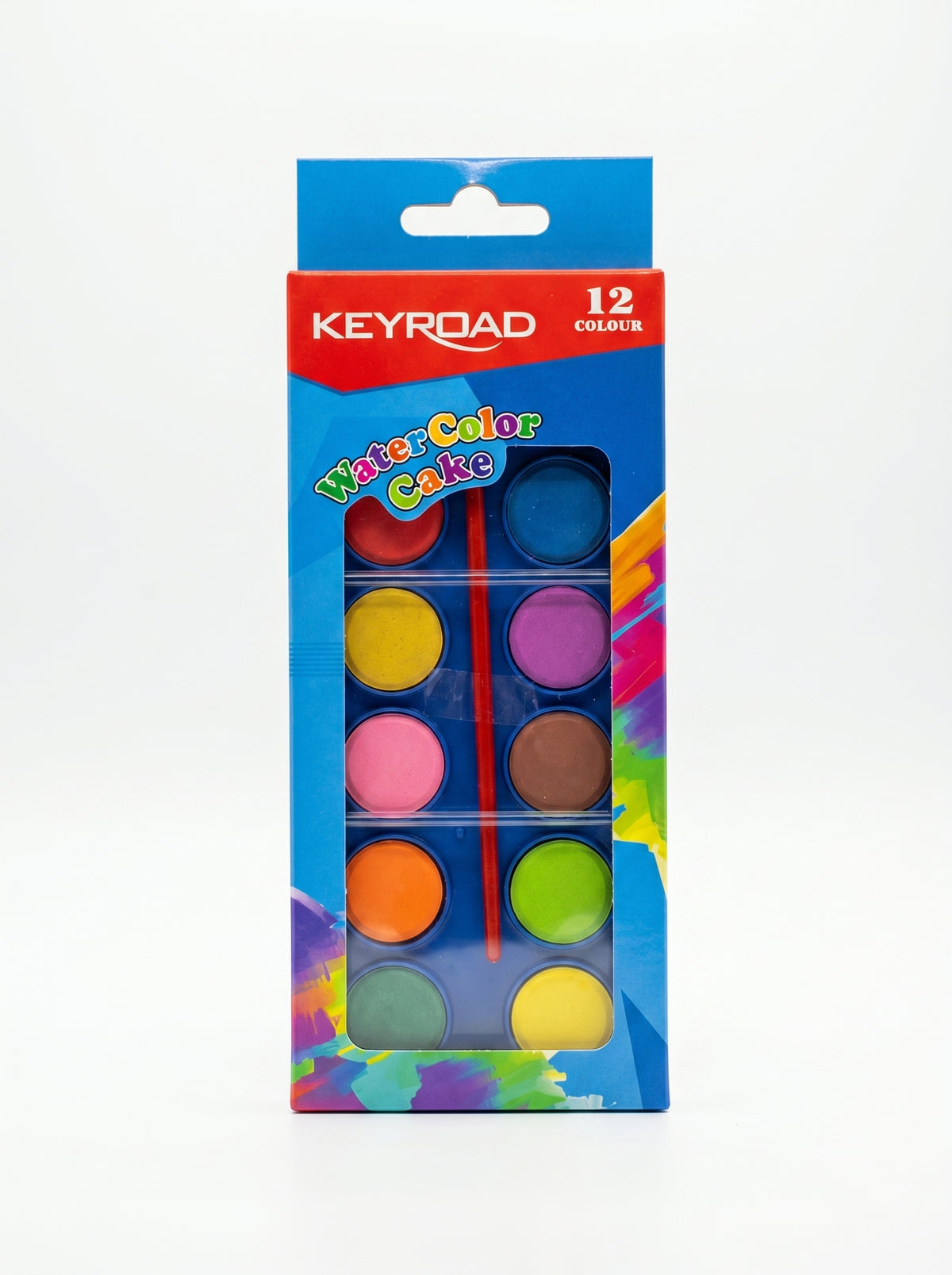 Aquarelle en godets Keyroad – Set de peinture aquarelle complète