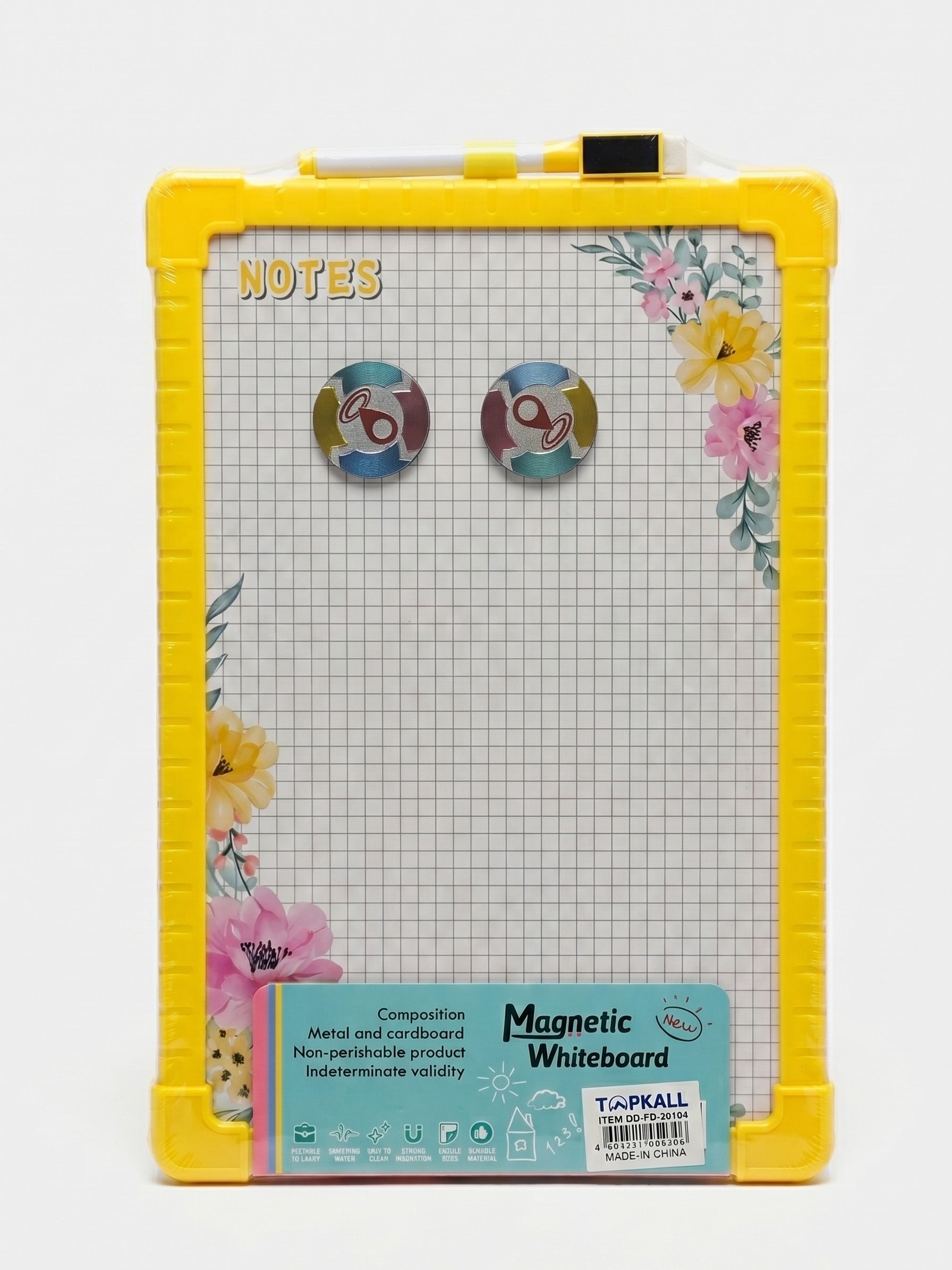 Ardoise Blanche Magnétique 20x30  – YALLONG