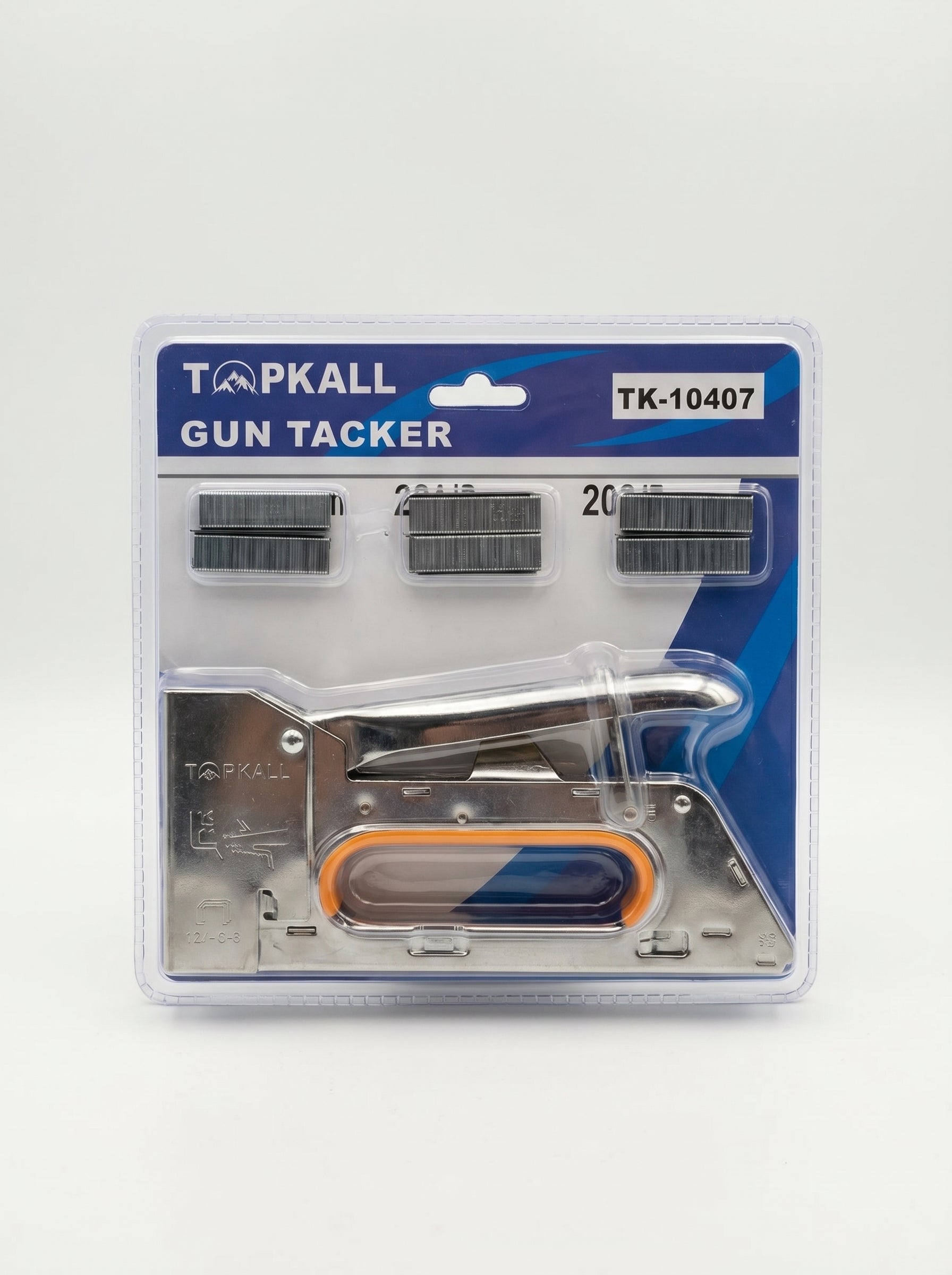 Agrafeuse Manuelle Multi-Tailles – Compatible Agrafes 200/4, 200/6, 200/8