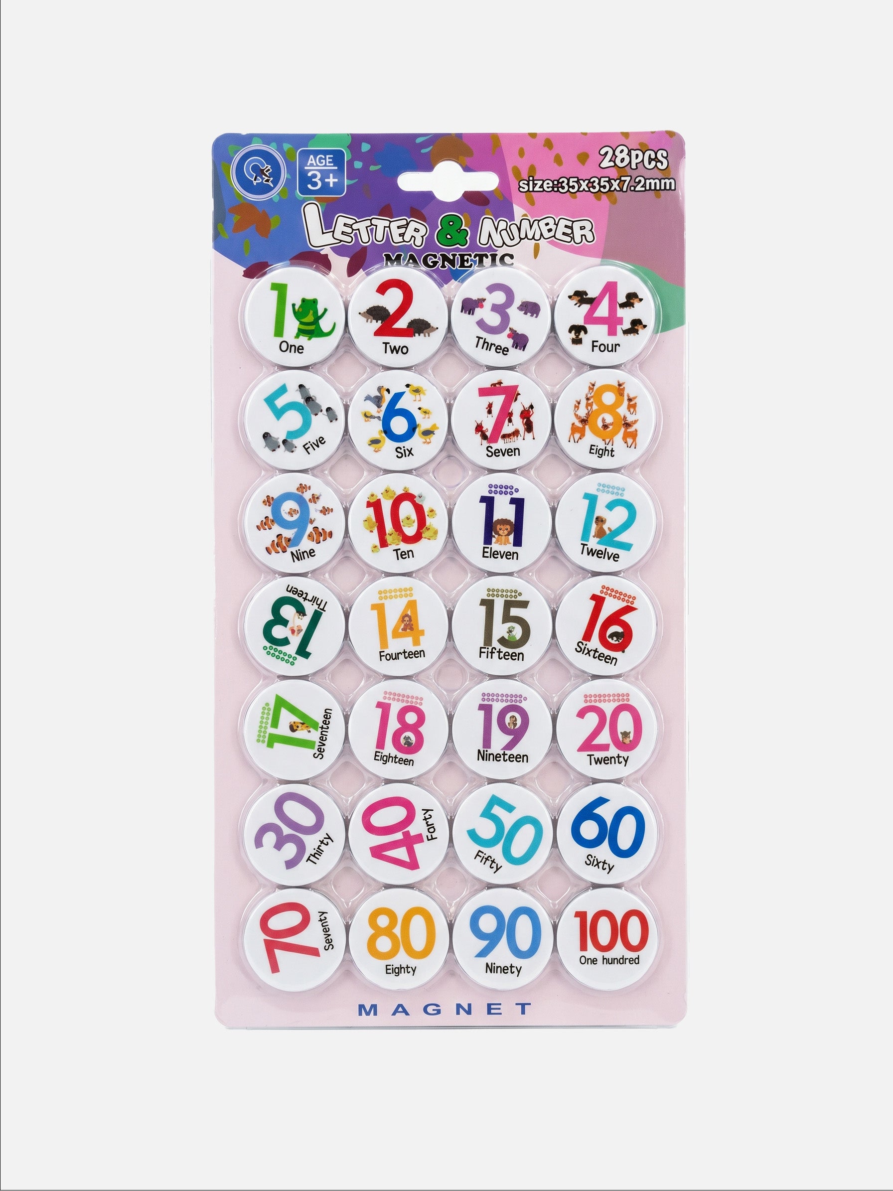 Magnetic Alphabet 28pcs TOPKALL – Éducatif