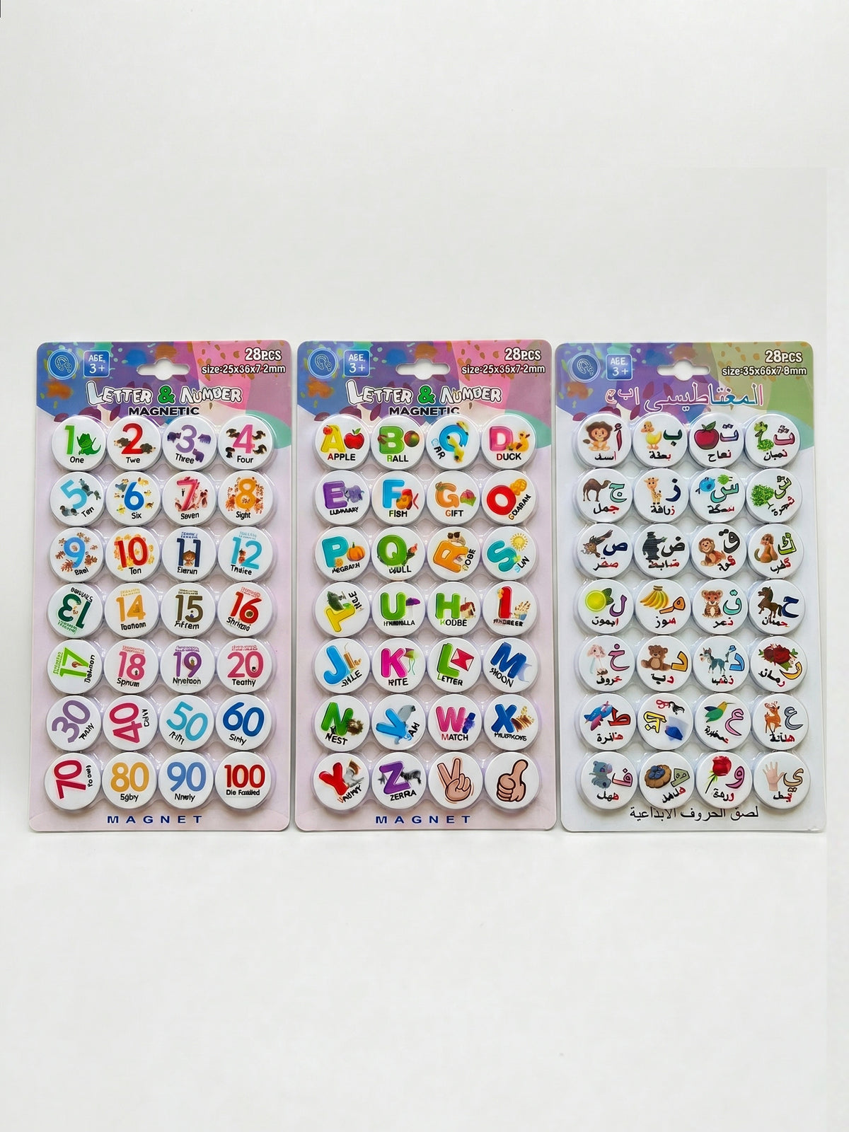 Magnetic Alphabet 28pcs TOPKALL – Éducatif