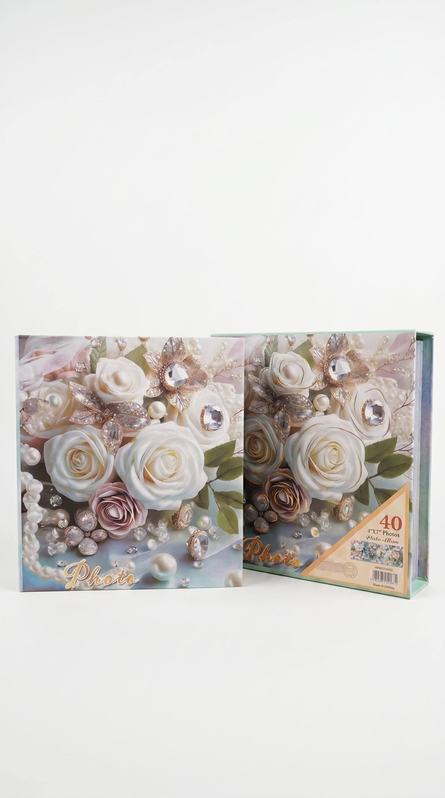 Album Photo Couleur pour 40 Tirages 13*18cm | Design Élégant et Durable