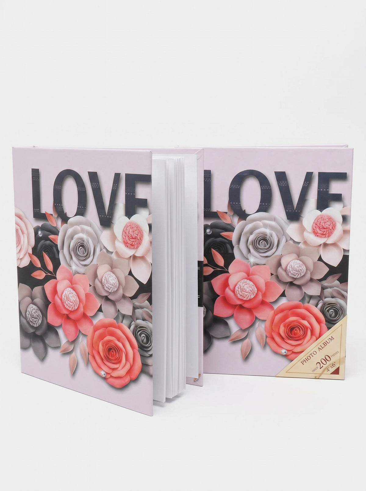Album Photo Couleur pour 200 Tirages 10*15cm | Design Élégant et Durable