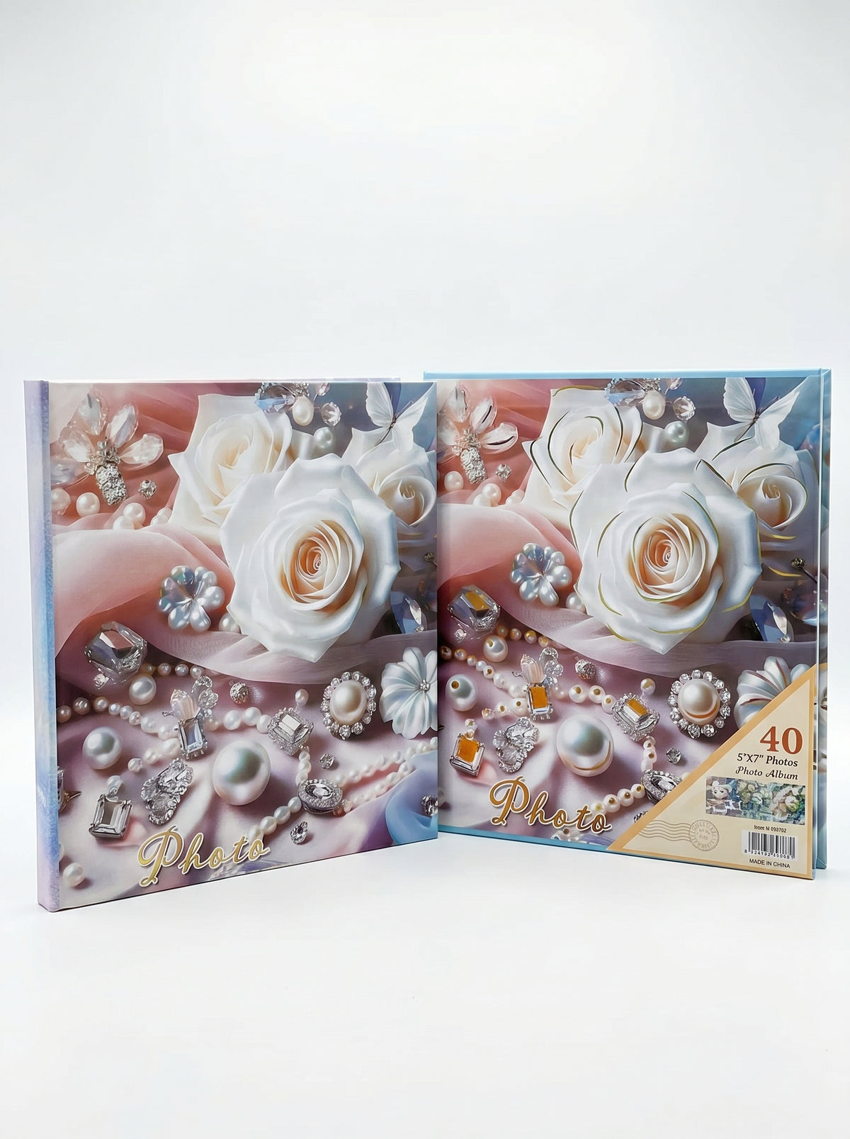 Album Photo Couleur pour 40 Tirages 13*18cm | Design Élégant et Durable