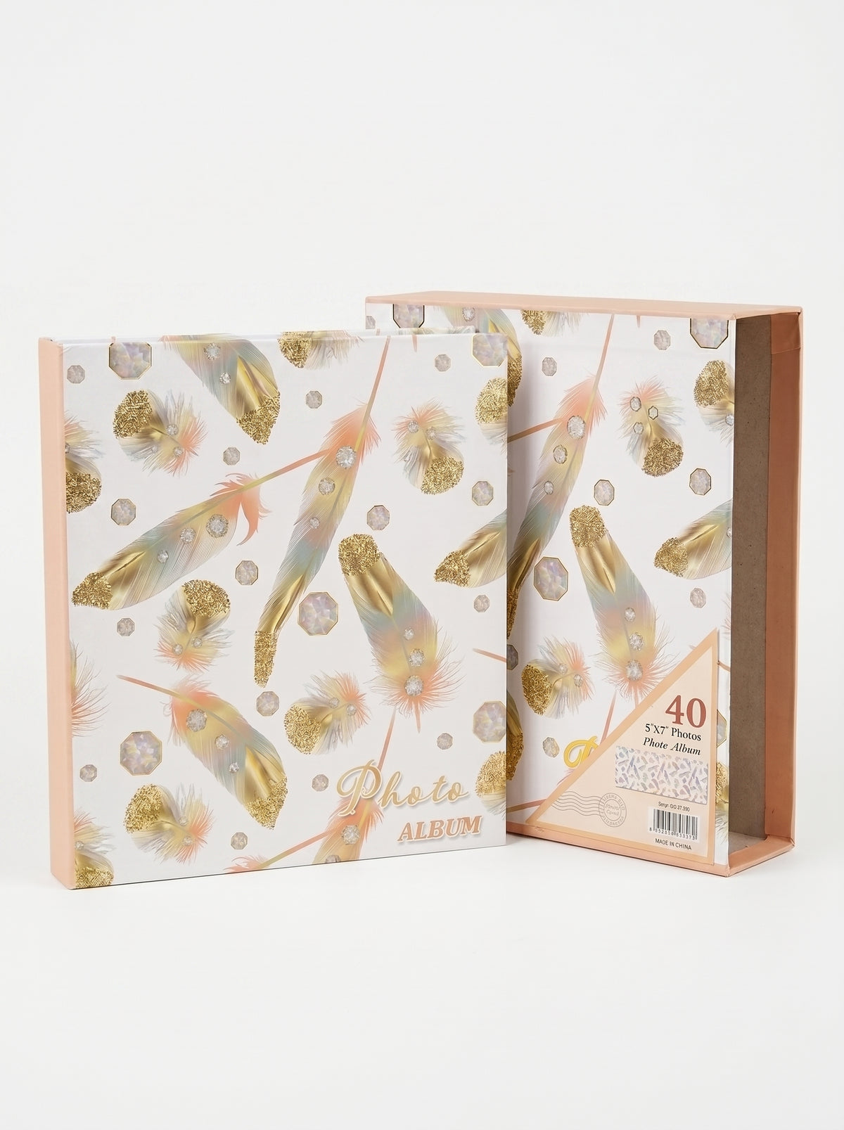 Album Photo Couleur pour 80 Tirages 10*15cm | Design Élégant et Durable