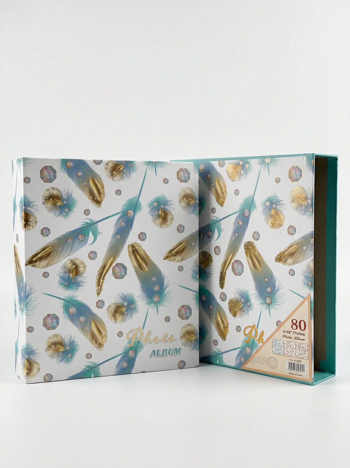 Album Photo Couleur pour 80 Tirages 10*15cm | Design Élégant et Durable