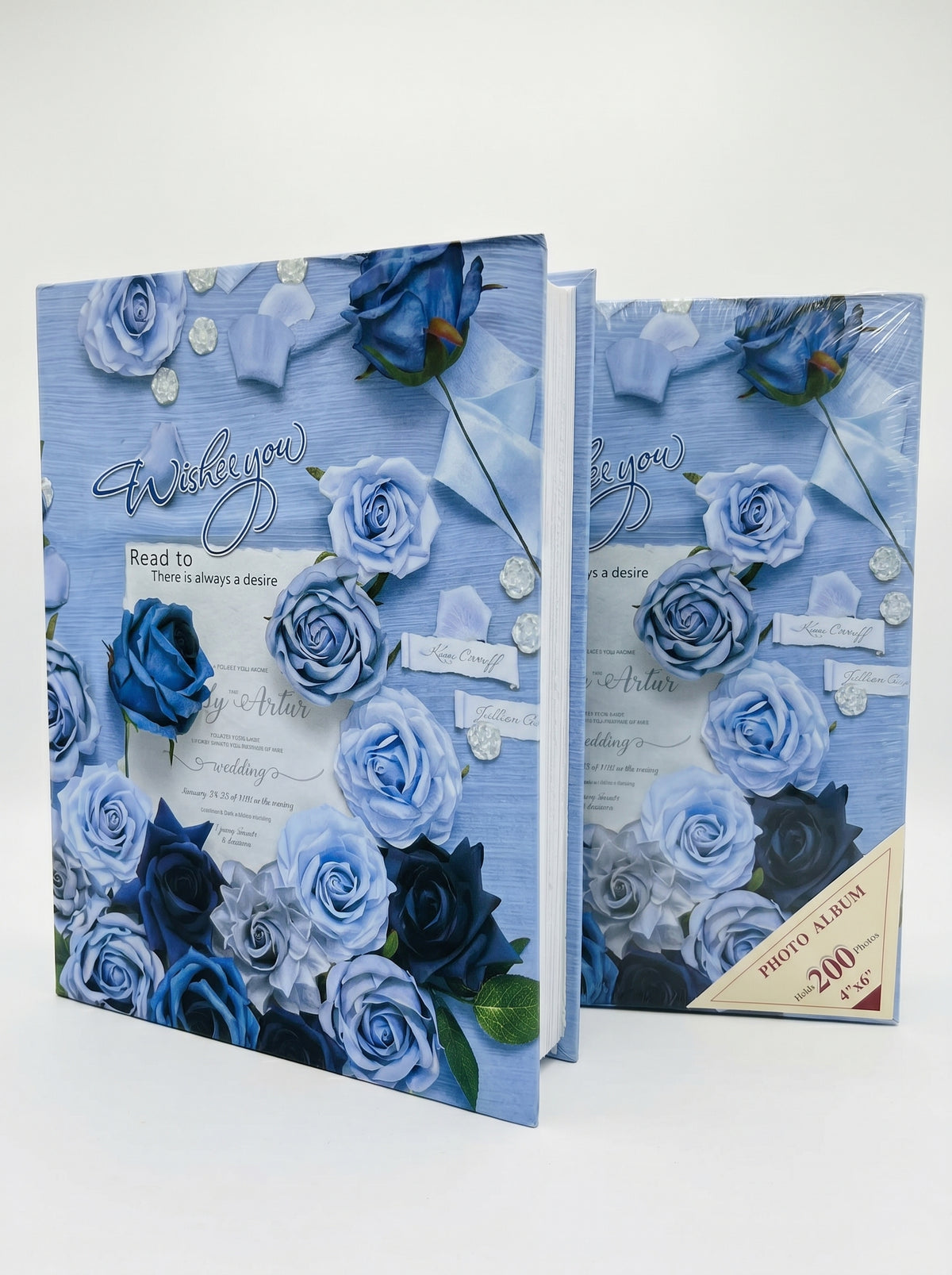 Album Photo Couleur pour 200 Tirages 10*15cm | Design Élégant et Durable