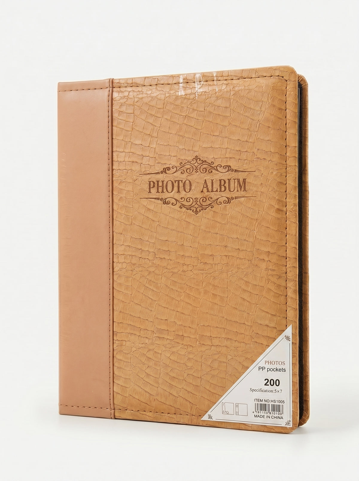 Album Photo Couleur pour 200 Tirages 13*18 cm Design Élégant et Durable