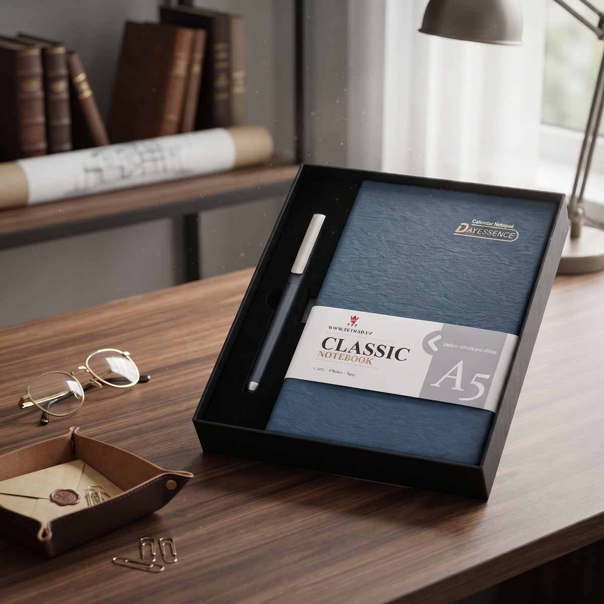 Coffret Yalong : Notebook A5 en Couleur + Stylo Assorti