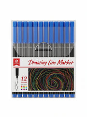 Stylos Feutres Pointe Fine Drawing Line Mobee (12 pcs)
