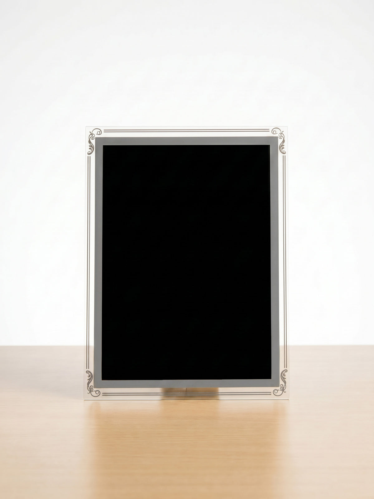 Cadre Photo en Verre Moderne