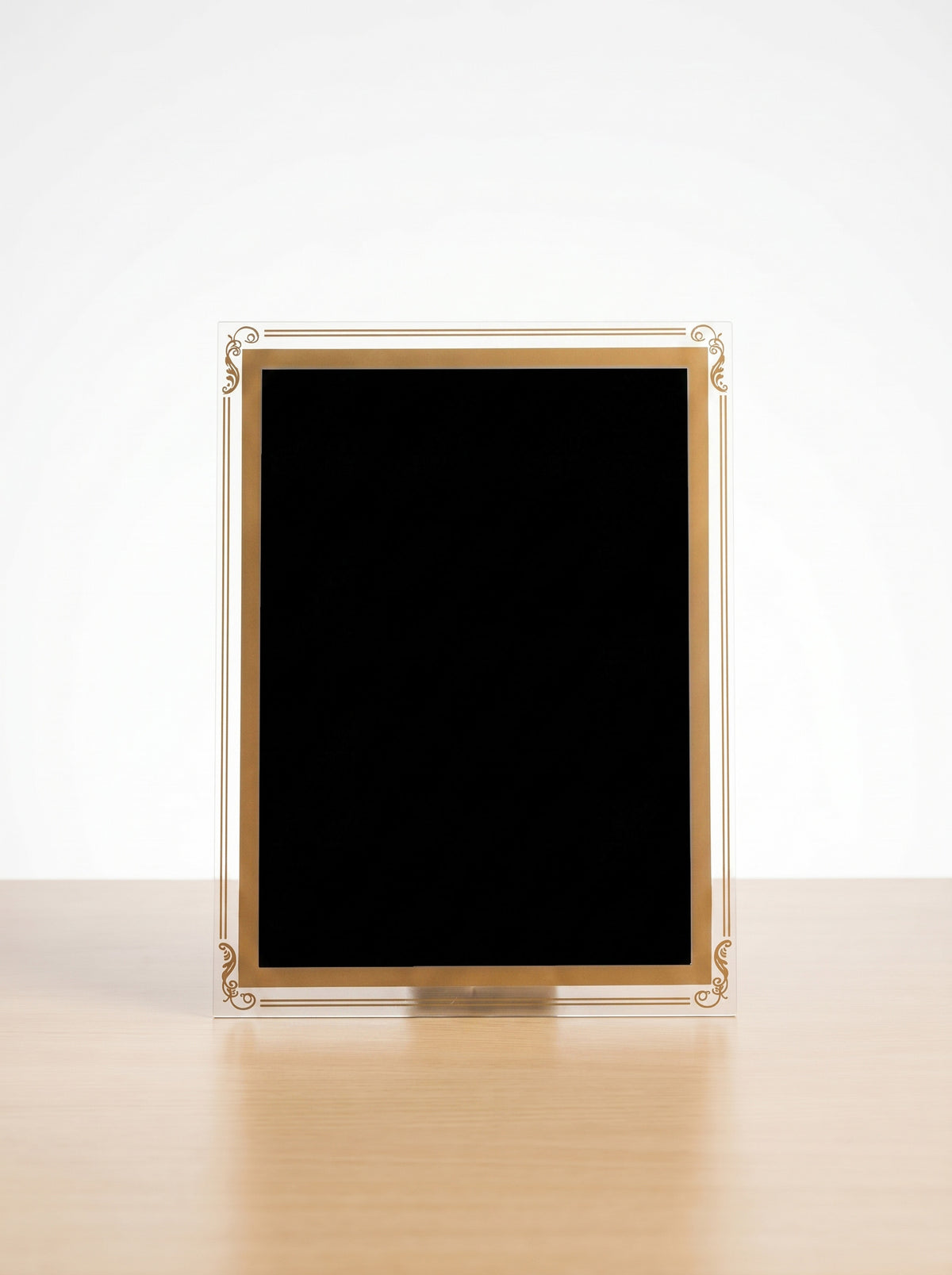 Cadre Photo en Verre Moderne