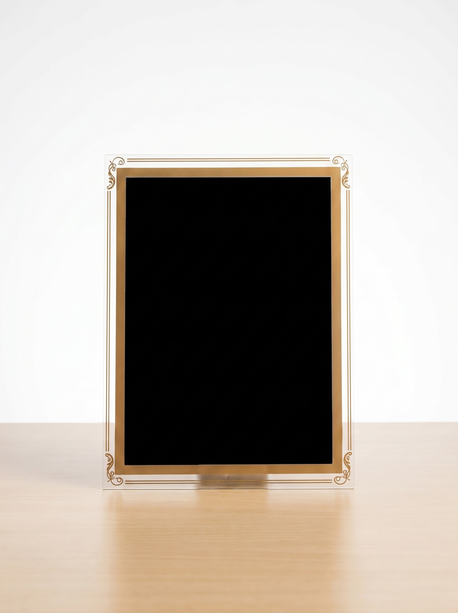 Cadre Photo en Verre Moderne