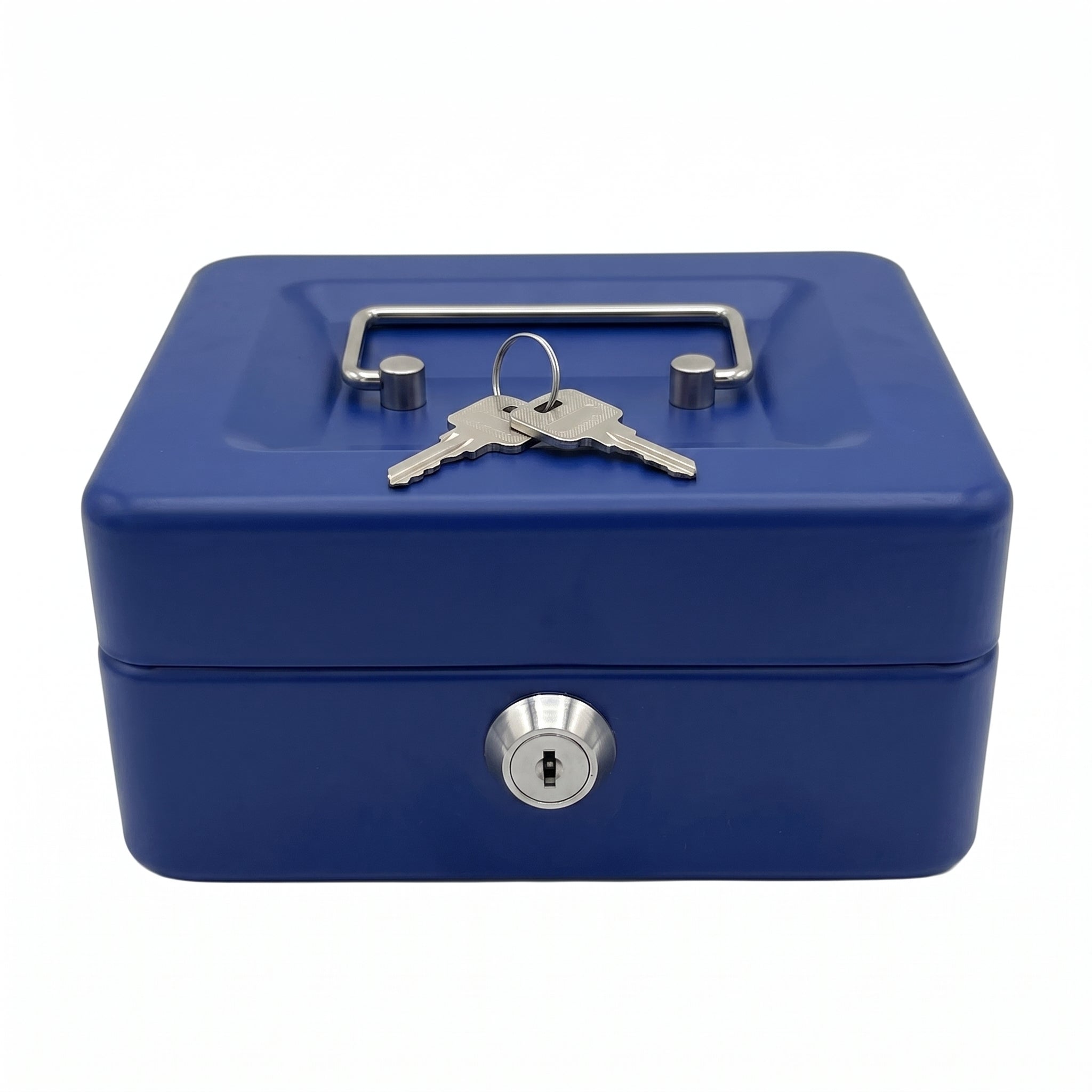 Caisse à monnaie métallique avec Serrure