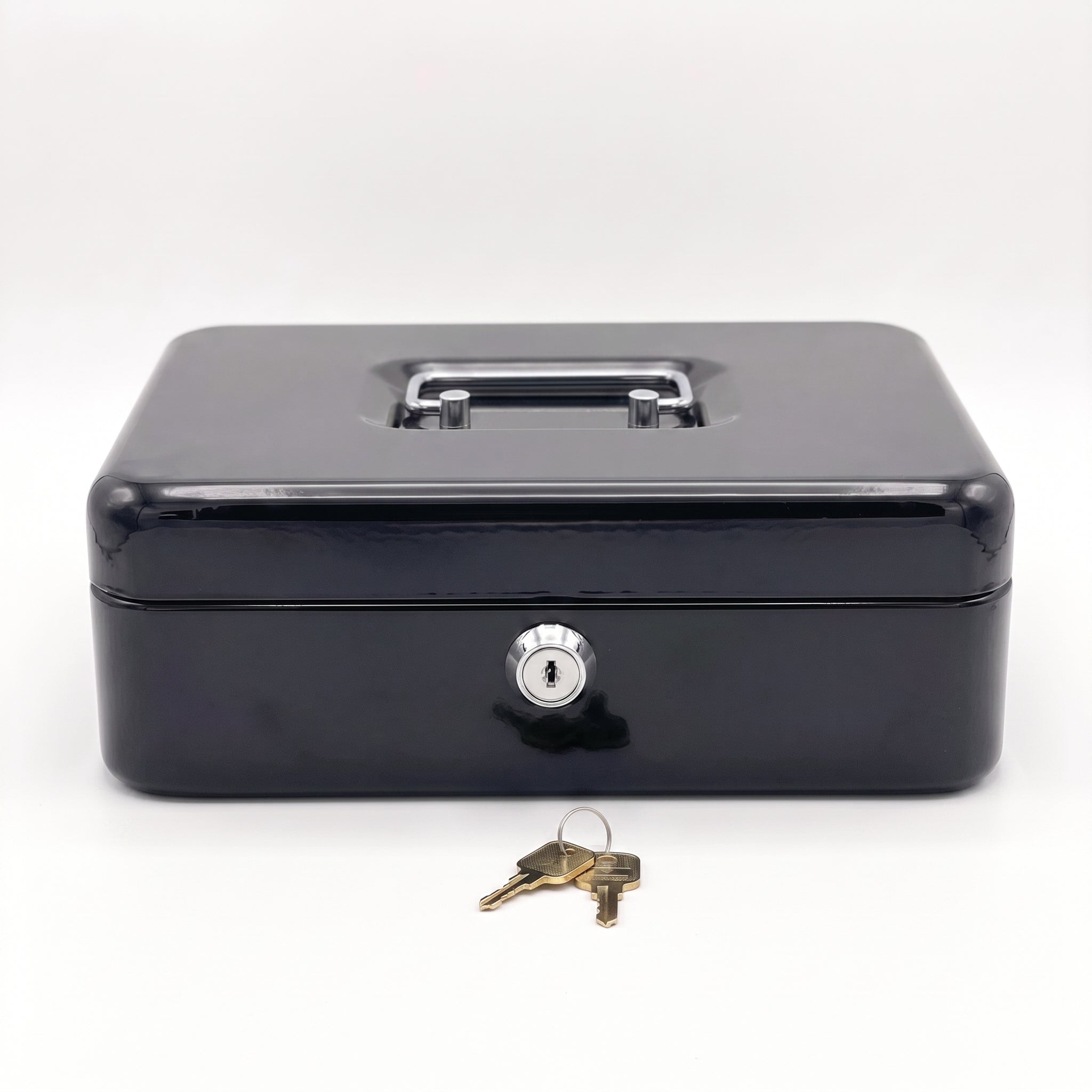 Caisse à monnaie métallique avec Serrure