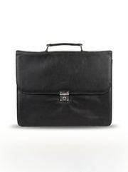 Cartable de Professeur Noir en Similicuir
