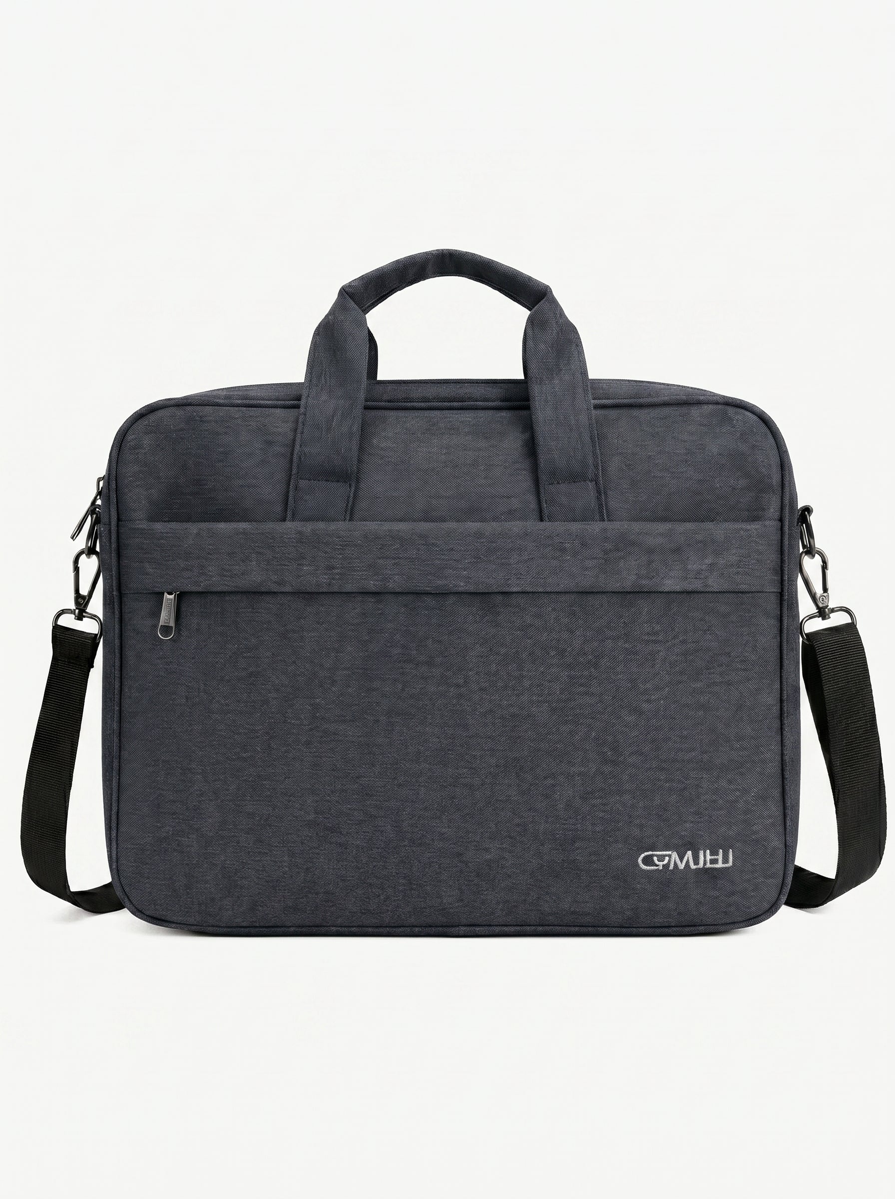 Cartable Porte PC Premium – 3 Poches de Rangement En Gris  Et Noir  Yalong To Go
