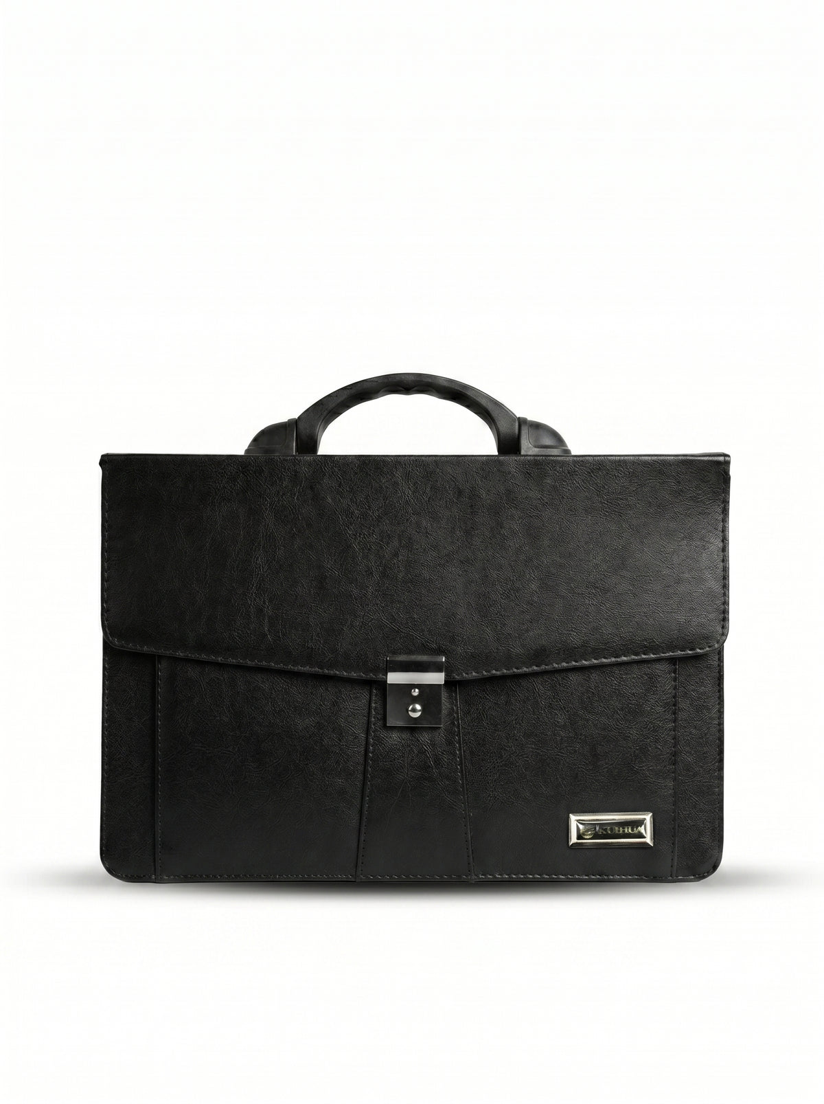 Cartable de Professeur Noir en Similicuir