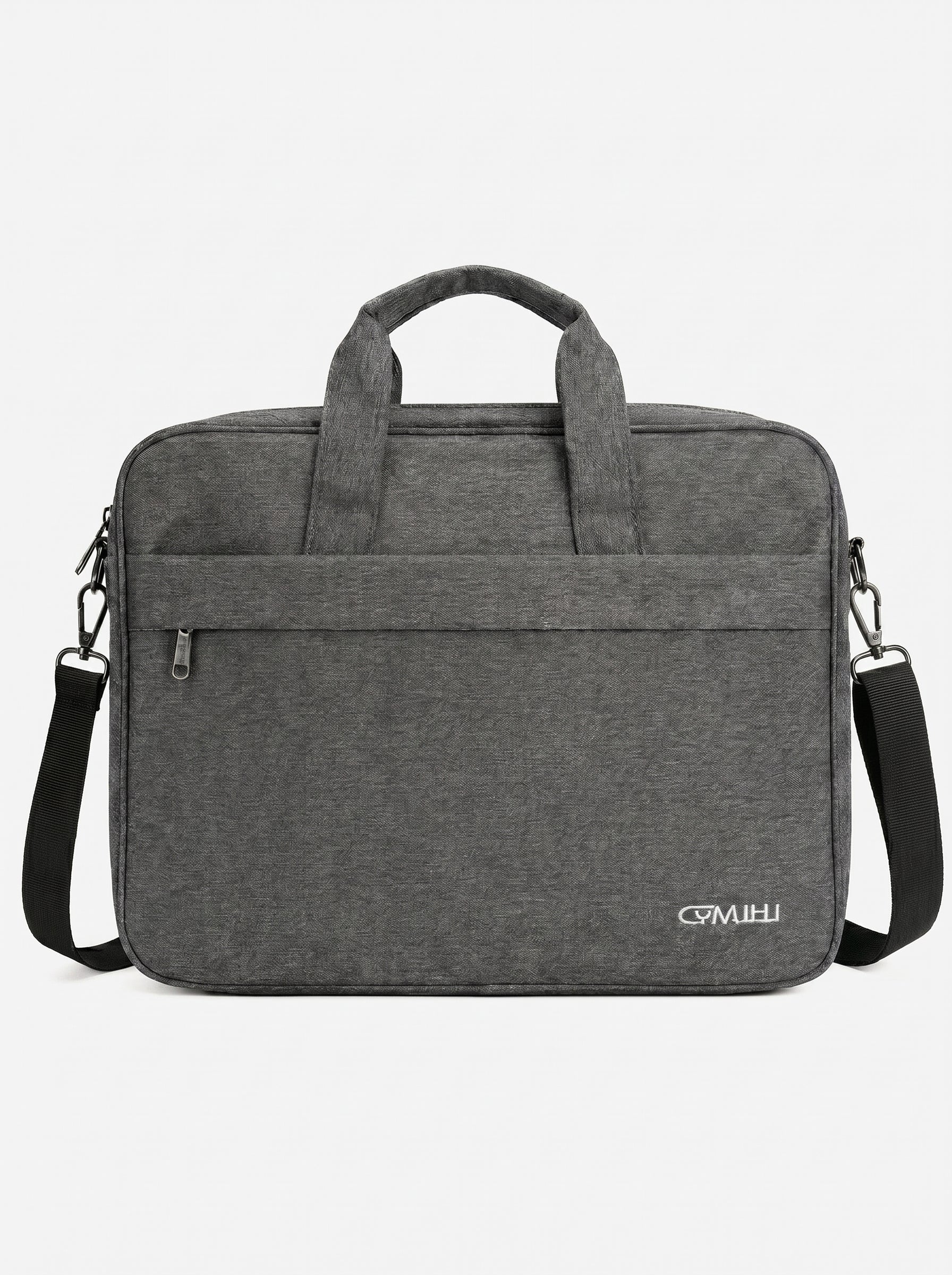 Cartable Porte PC Premium – 3 Poches de Rangement En Gris  Et Noir  Yalong To Go Image principale du produit