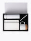 Coffret Notebook Blanc A5 + Bouteille isotherme , Tasse, Stylo