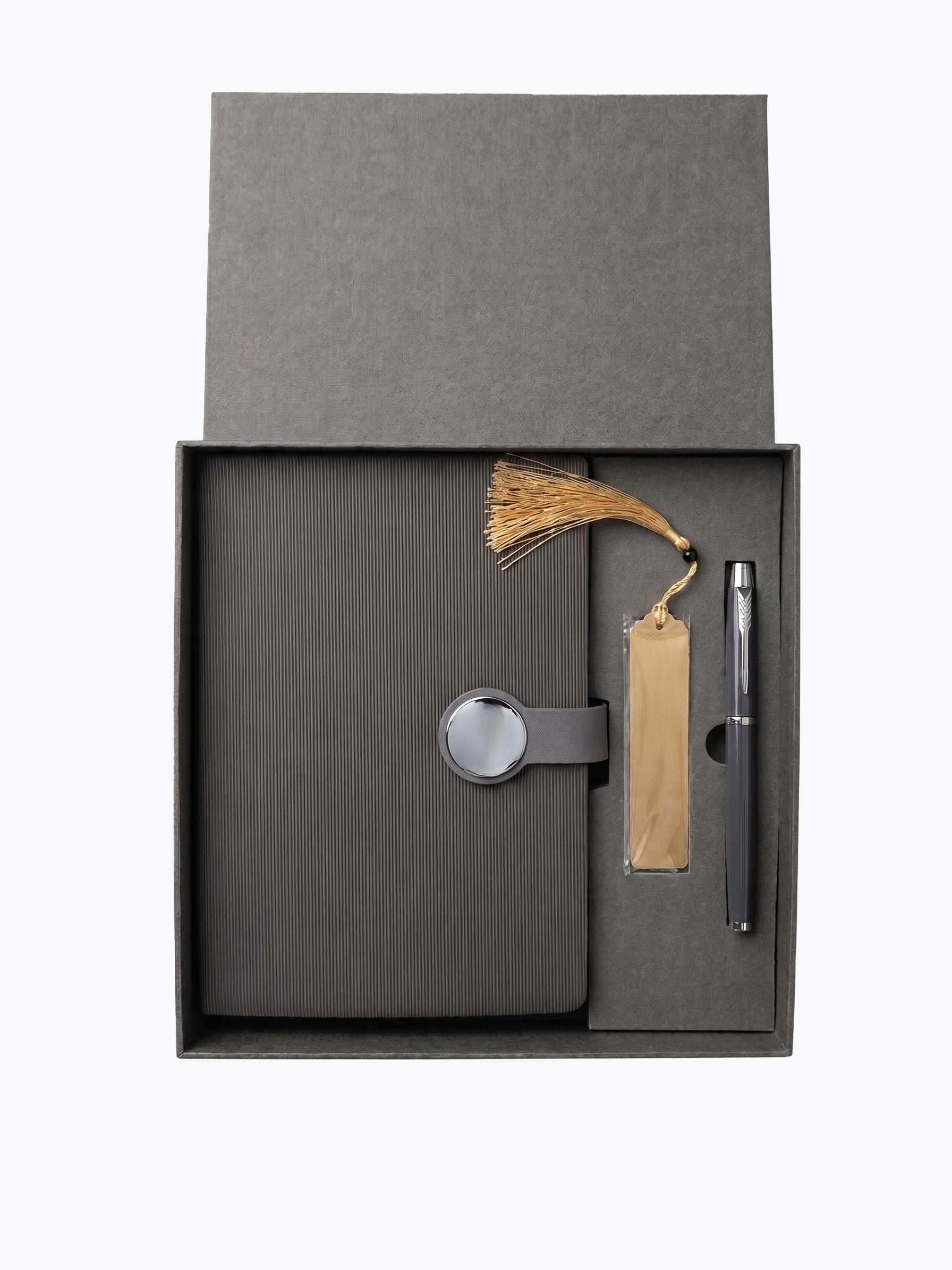 Coffret : Notebook A5 + Stylo + Marque-Page