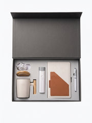 Coffret 4 Pièces : Notebook A5, Stylo, Tasse & lampe multifonctionnelle