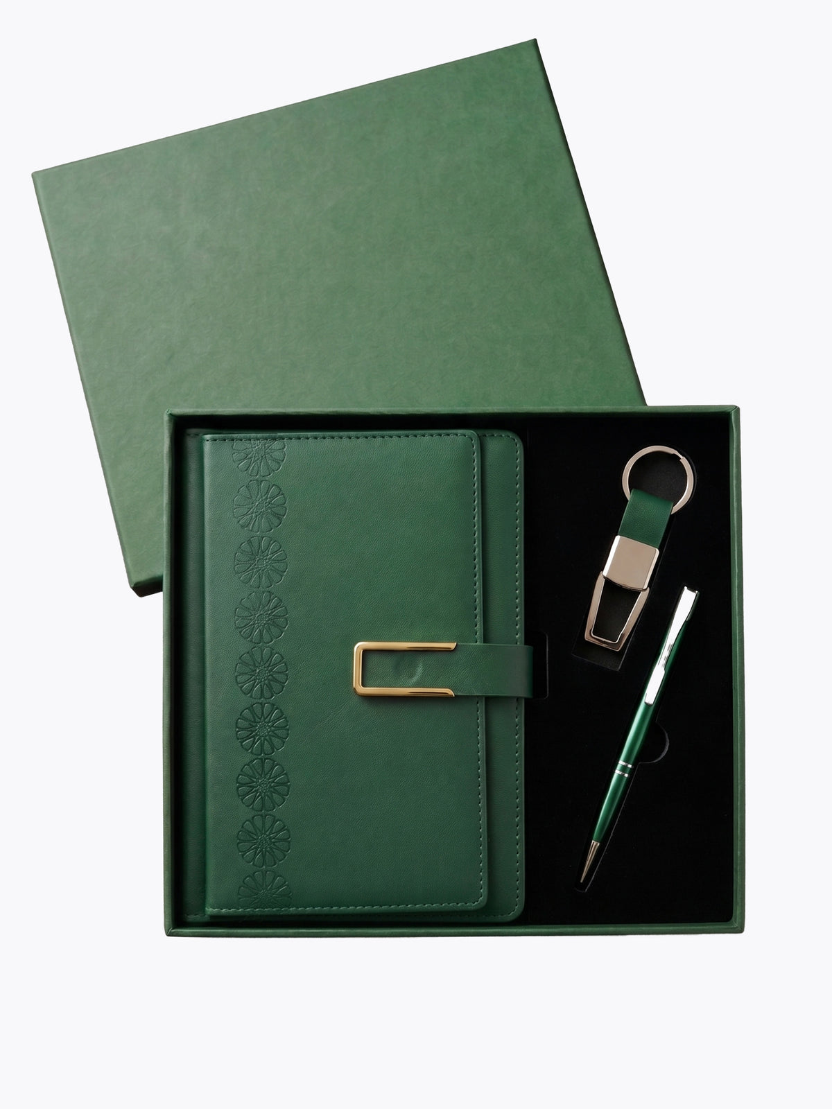 Coffret : Notebook A5 + Stylo + Porte Clé