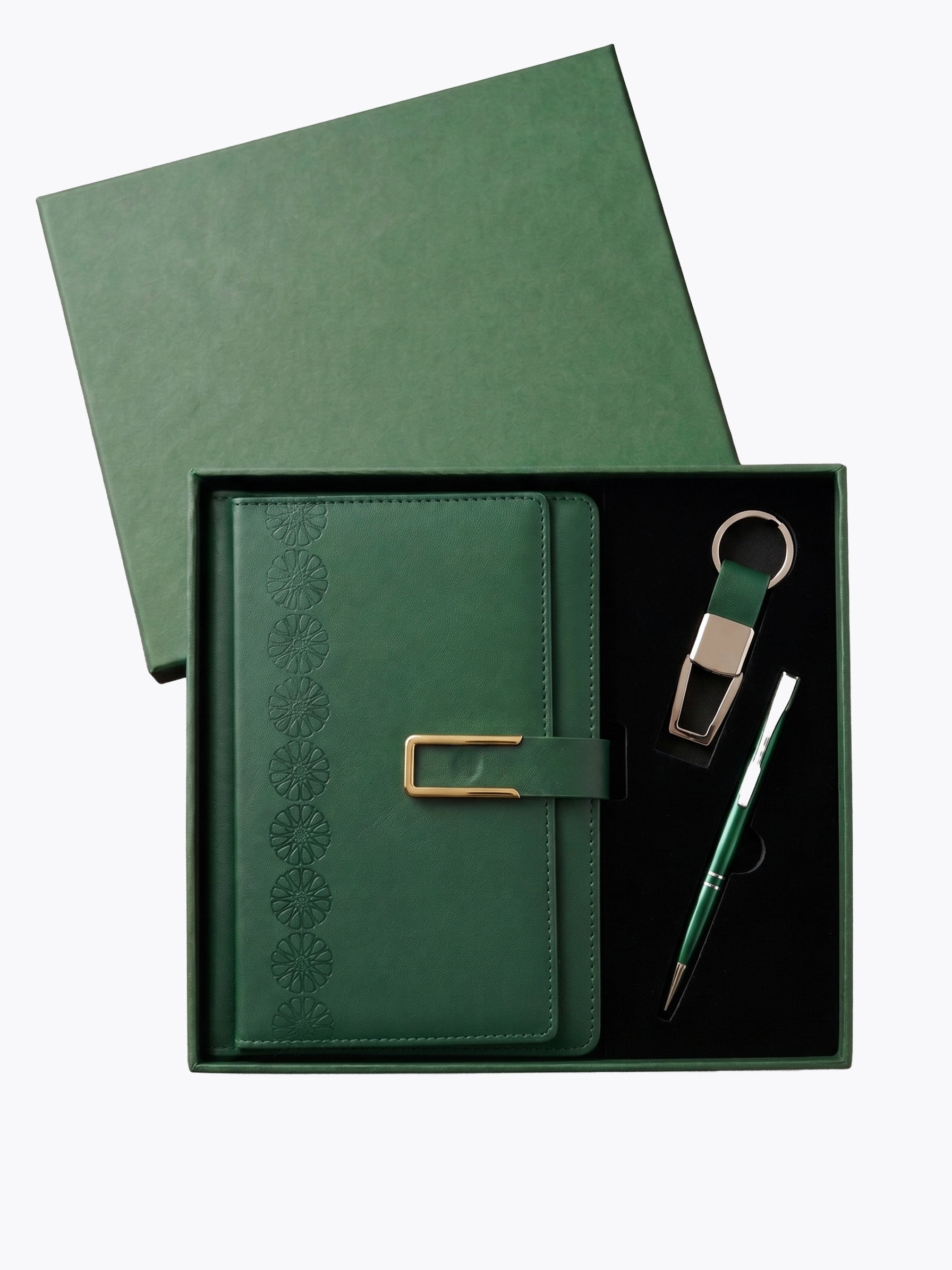Coffret : Notebook A5 + Stylo + Porte Clé