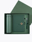 Coffret NoteBook A5, Stylo & bouteille isotherme Vert