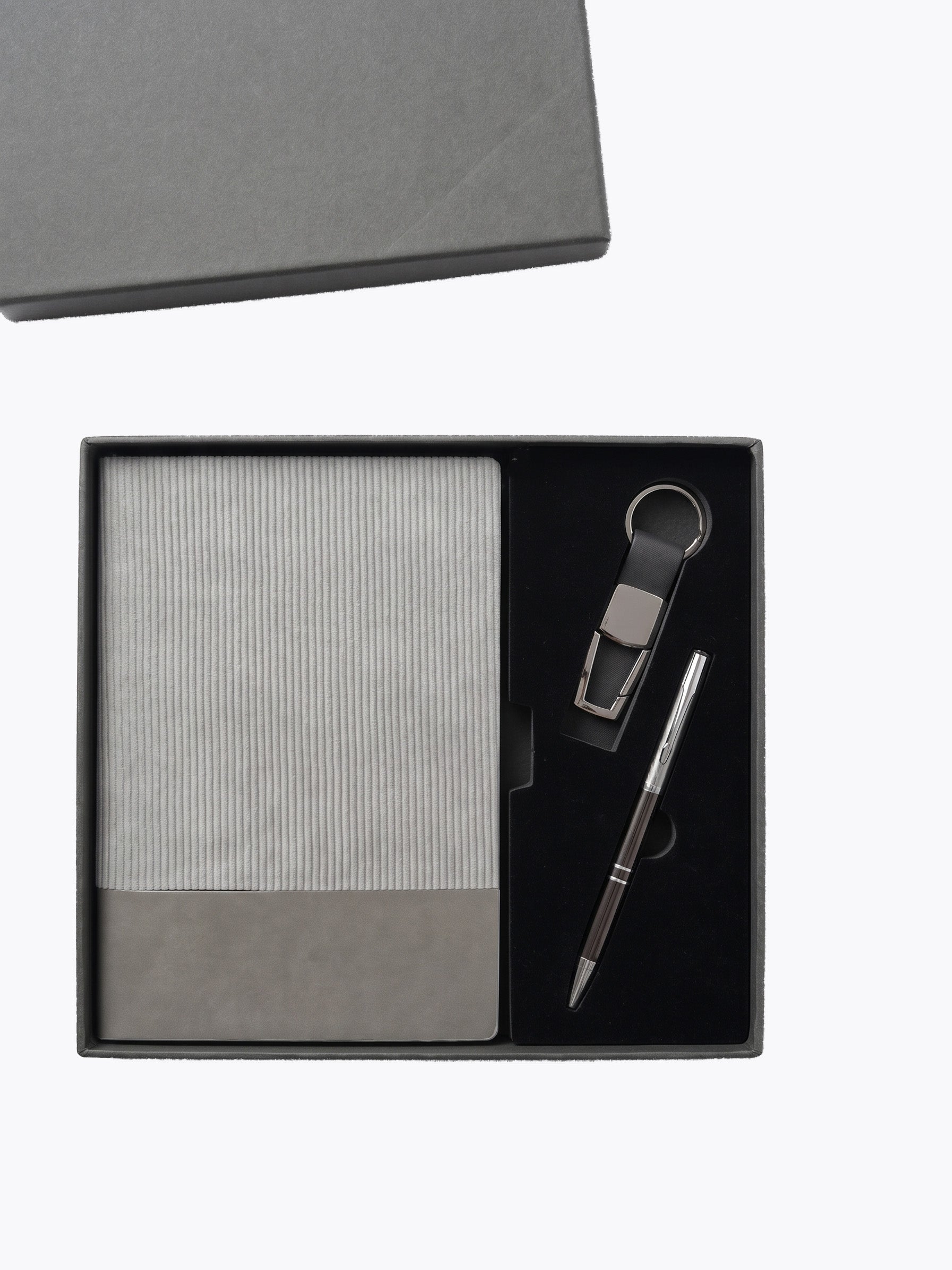 Coffret : Notebook A5 + Stylo + Porte Clé