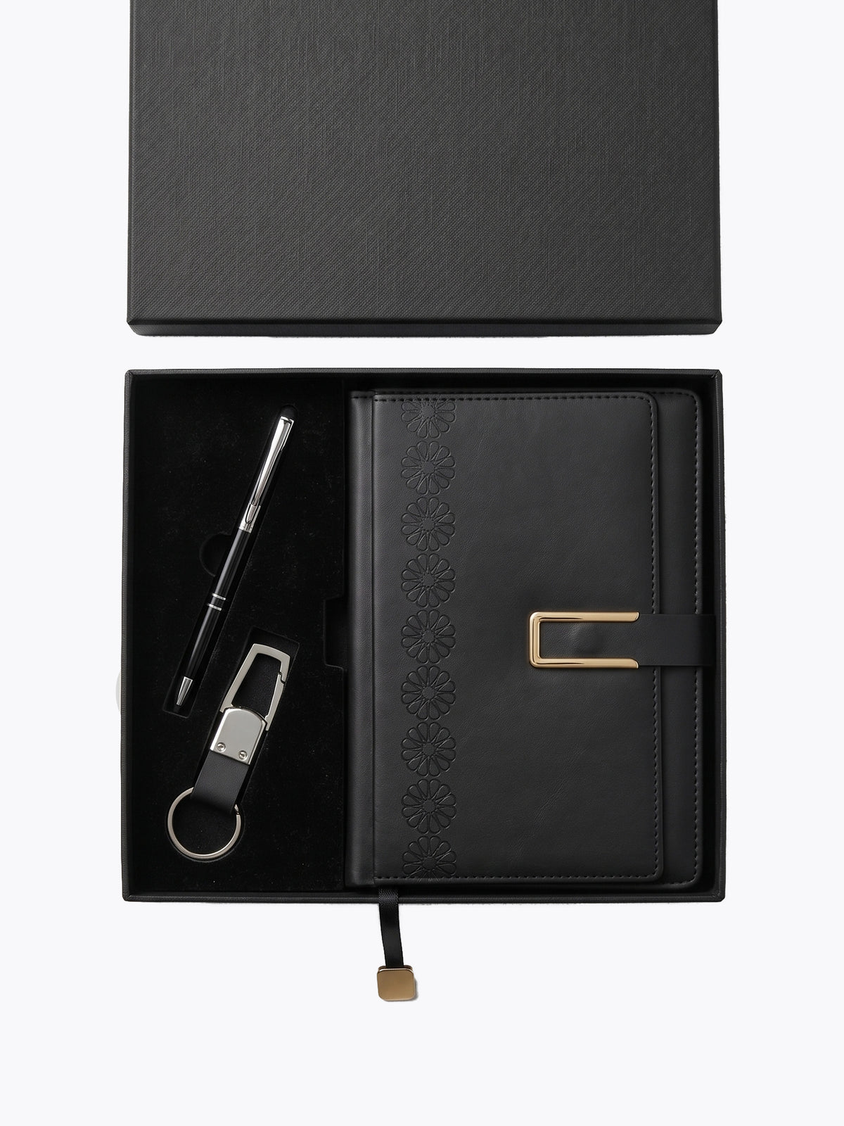 Coffret : Notebook A5 + Stylo + Porte Clé